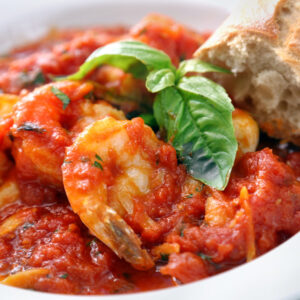 Shrimp Marinara
