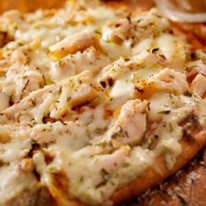 Chicken Alfredo Pizza