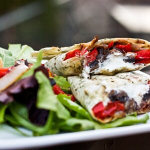 Grilled Portobello Wrap