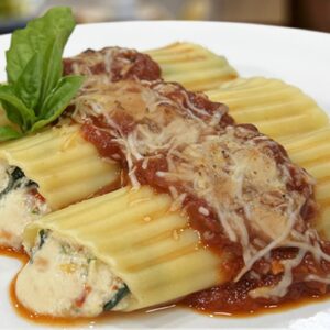 Cheese Manicotti