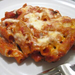 Baked Ziti With Eggplant