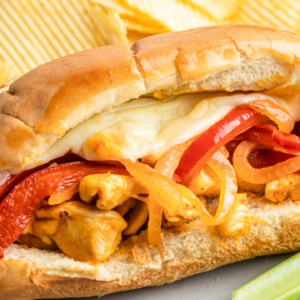 Buffalo Chicken Cheesesteak Sub