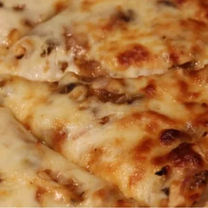 Chicken Marsala Pizza Slice