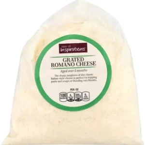 1 oz Grated Romano cheese