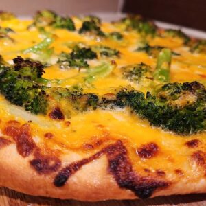 Broccoli & Cheddar Crust Gluten Free Pizza