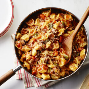 Meat Tortellini With Meat Sauce